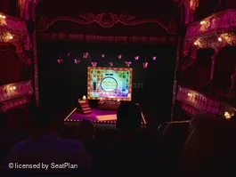 Apollo Theatre Dress Circle D14 view from seat photo
