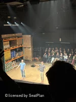 Trafalgar Theatre Dress Circle B6 view from seat photo