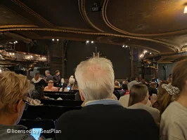 Palace Theatre Stalls T9 view from seat photo