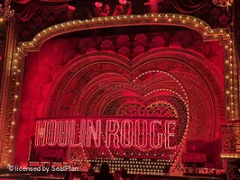 Piccadilly Theatre Stalls M7 view from seat photo