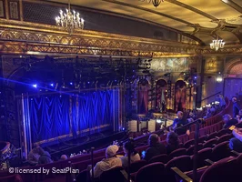 Lena Horne Theatre Rear Mezzanine K3 view from seat photo
