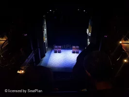 Royal Court Theatre Balcony C10 view from seat photo