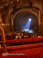 Lyric Theatre Dress Circle A2 view from seat photo