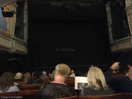 Harold Pinter Theatre Stalls M14 view from seat photo