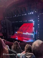 Dominion Theatre Circle F5 view from seat photo