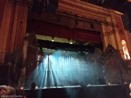 Alexandra Palace Theatre Stalls E25 view from seat photo