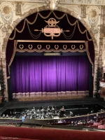 London Coliseum Upper Circle A30 view from seat photo