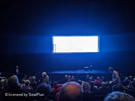 Barbican Theatre Stalls L23 view from seat photo