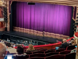 London Coliseum Dress Circle J1 view from seat photo
