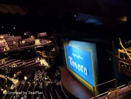 Gillian Lynne Theatre Circle D11 view from seat photo