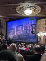 Barrymore Theatre Orchestra O24 view from seat photo