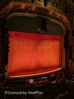 New Amsterdam Theatre Mezzanine AA11 view from seat photo
