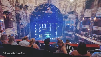 London Coliseum Upper Circle D46 view from seat photo
