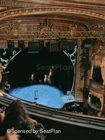 Theatre Royal Haymarket Upper Circle C23 view from seat photo
