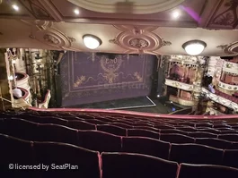 London Coliseum Upper Circle L52 view from seat photo
