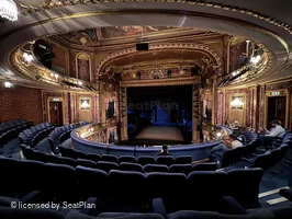Theatre Royal Haymarket Royal Circle E10 view from seat photo
