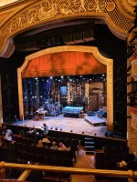 James Earl Jones Theatre Mezzanine B10 view from seat photo