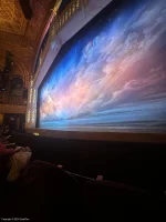 Eugene O'Neill Theatre Orchestra B6 view from seat photo