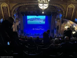 Theatre Royal Haymarket Upper Circle F15 view from seat photo