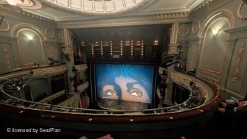 Aldwych Theatre Grand Circle C7 view from seat photo