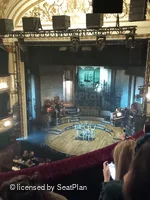 Lyric Theatre Grand Circle D6 view from seat photo