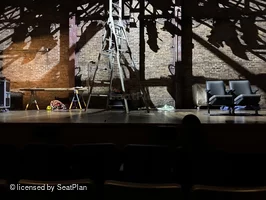 Minetta Lane Theatre Orchestra D102 view from seat photo