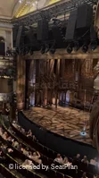 Victoria Palace Theatre Royal Circle Slips1 view from seat photo