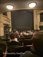 Hudson Theatre Orchestra Q9 view from seat photo