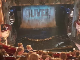 Gielgud Theatre Grand Circle F17 view from seat photo