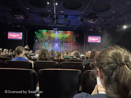 Leicester Square Theatre Stalls K12 view from seat photo