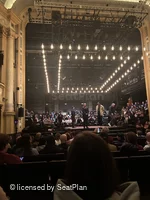 Hudson Theatre Orchestra N104 view from seat photo