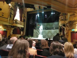 Playhouse Theatre Stalls M3 view from seat photo