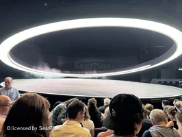 National Theatre - Olivier Stalls F42 view from seat photo