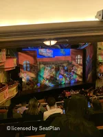 James Earl Jones Theatre Mezzanine F13 view from seat photo