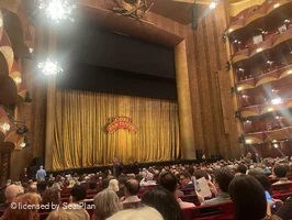Metropolitan Opera House Orchestra U23 view from seat photo