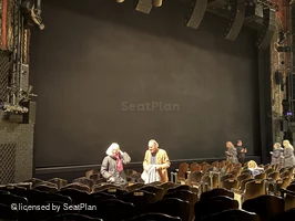 Studio 54 Theatre Orchestra L13 view from seat photo