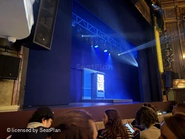 Nederlander Theatre Orchestra D13 view from seat photo