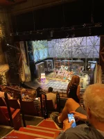 Stephen Sondheim Theatre Mezzanine EE2 view from seat photo