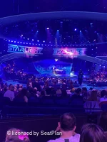 Wembley Park Theatre Locomotive Seats M14 view from seat photo