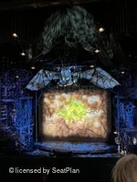 Apollo Victoria Theatre Dress Circle B20 view from seat photo