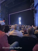 Hayes Theater Orchestra L12 view from seat photo