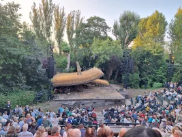 Regent's Park Open Air Theatre Upper Right U88 view from seat photo