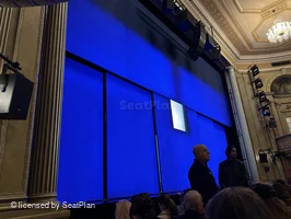 Music Box Theatre Orchestra F17 view from seat photo