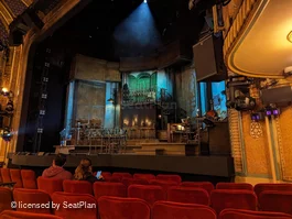 Walter Kerr Theatre Orchestra H16 view from seat photo