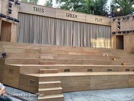 Regent's Park Open Air Theatre Lower Centre C24 view from seat photo