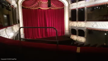 Old Vic Theatre Dress Circle B8 view from seat photo
