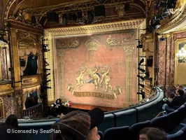 Theatre Royal Haymarket Royal Circle D6 view from seat photo