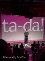 Greenwich House Theater Mezzanine BB10 view from seat photo