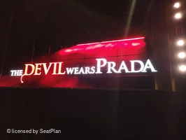 Dominion Theatre Stalls B12 view from seat photo