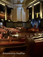 London County Hall Courtroom Stalls E143 view from seat photo